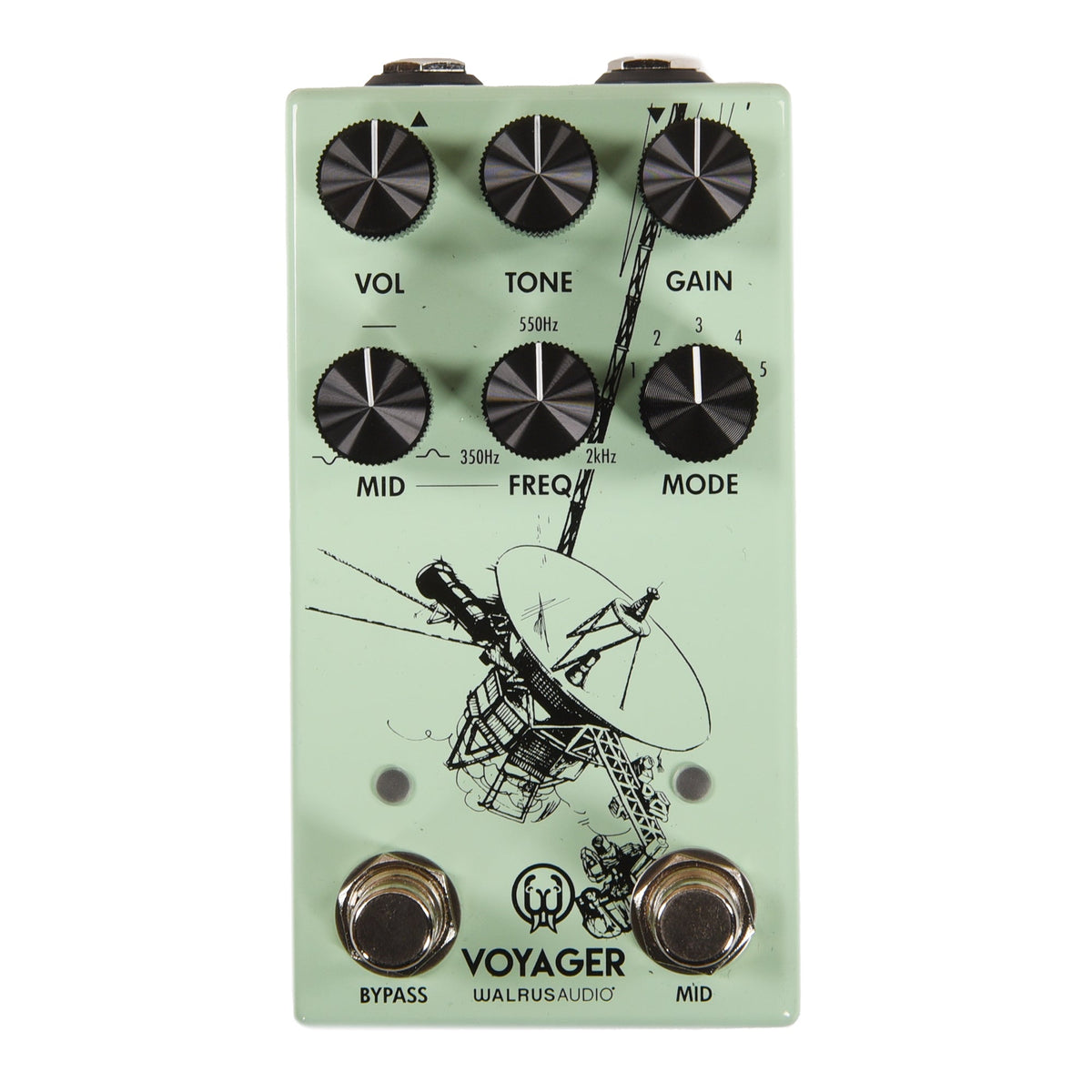 Walrus Audio Voyager Pre-Amp/Overdrive MKII Pedal Seafoam - MusicMarket