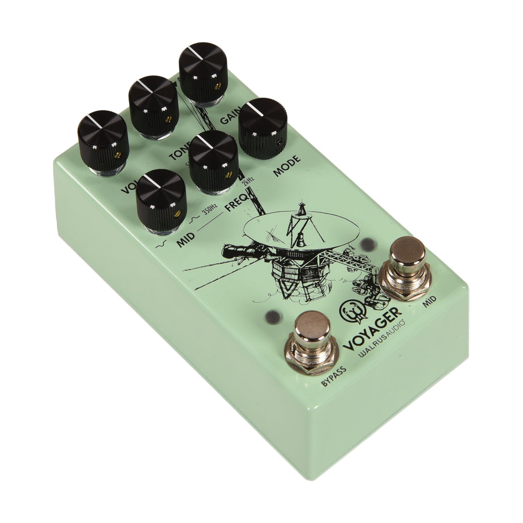 Walrus Audio Voyager Pre-Amp/Overdrive MKII Pedal Seafoam - View 2 | MusicMarket