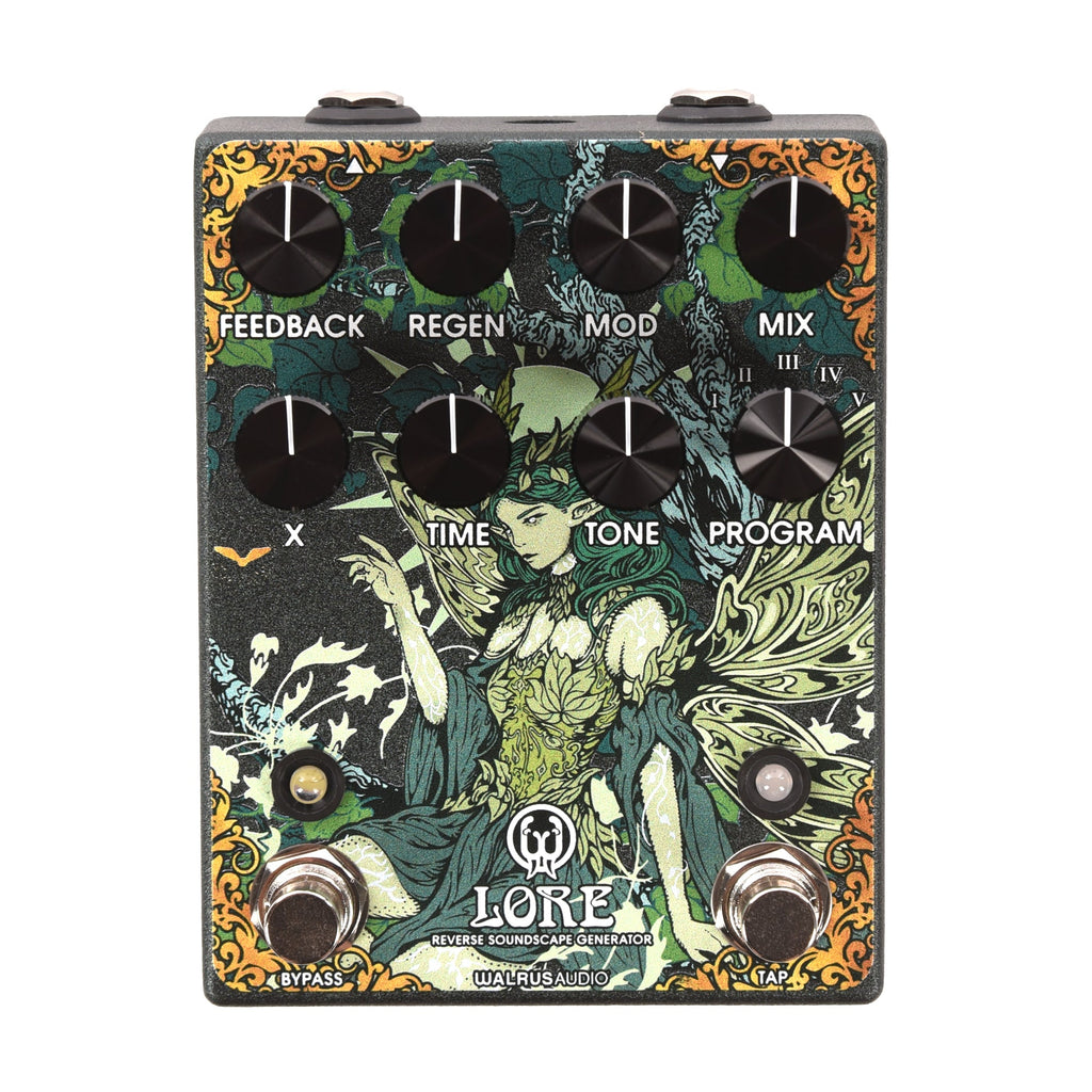 Walrus Fall Limited Lore Reverse Soundscape Generator Reverb/Delay Pedal - MusicMarket