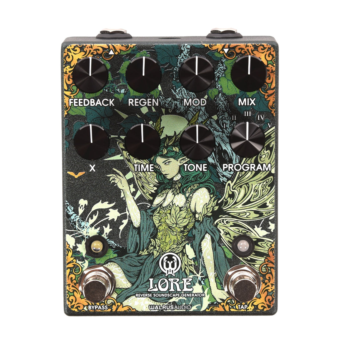 Walrus Fall Limited Lore Reverse Soundscape Generator Reverb/Delay Pedal - MusicMarket