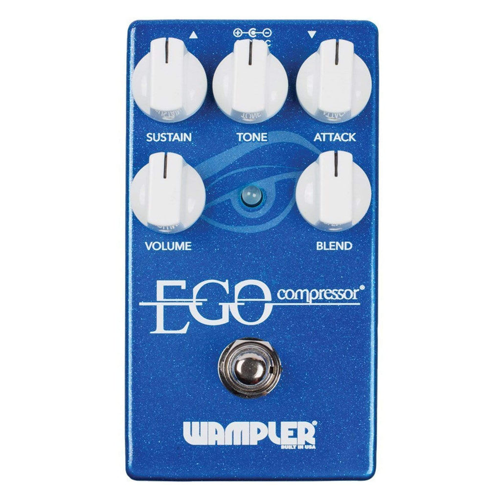Wampler Ego Compressor Bundle w/ Truetone 1 Spot Space Saving 9v Adapter - View 2 | MusicMarket