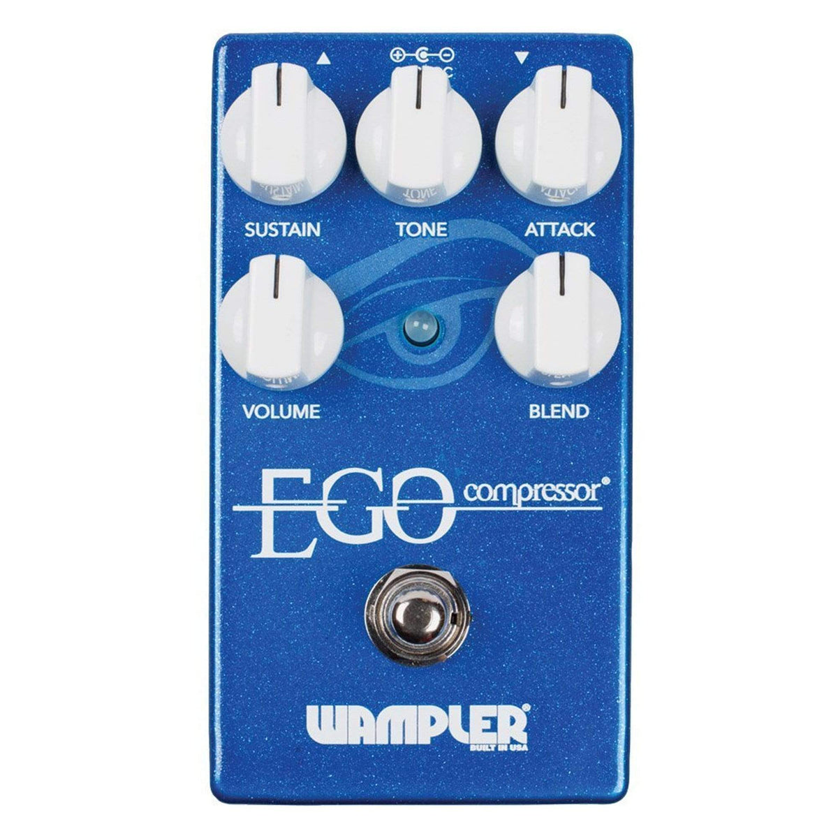 Wampler Ego Compressor Bundle w/ Truetone 1 Spot Space Saving 9v Adapter - View 2 | MusicMarket