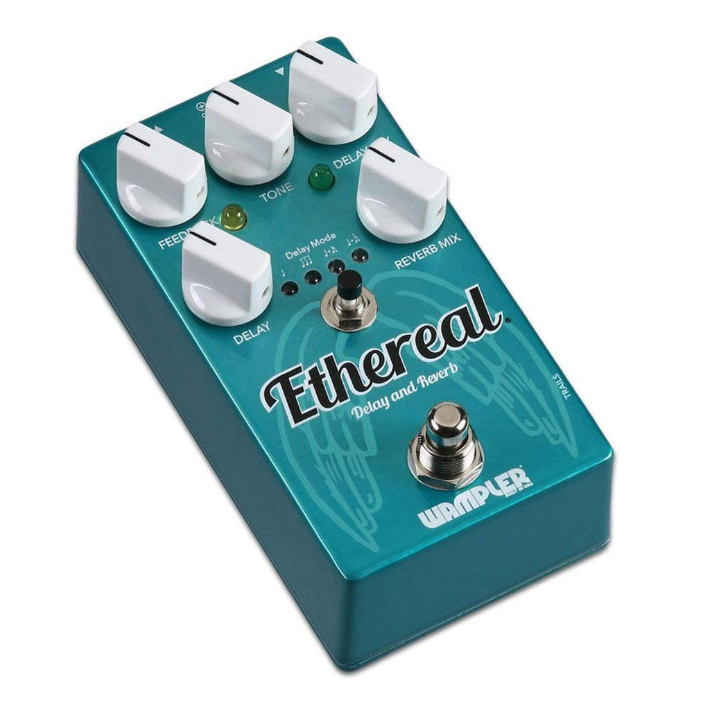 Wampler Ethereal Delay and Reverb Pedal Bundle w/ Truetone 1 Spot Space Saving 9v Adapter - View 2 | MusicMarket