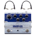 Wampler Terraform Multi Modulation Effects Pedal w/(2) RockBoard Flat Patch Cables Bundle - MusicMarket