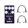 Wampler Pantheon Overdrive Pedal w/RockBoard Flat Patch Cables Bundle - MusicMarket
