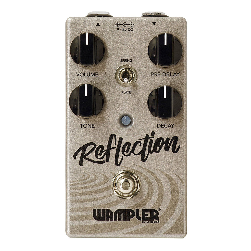 Wampler Reflection Reverb Bundle w/ Truetone 1 Spot Space Saving 9v Adapter - View 2 | MusicMarket