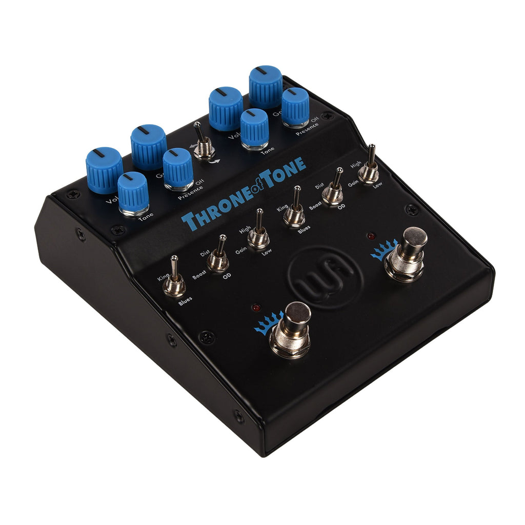 Warm Audio Throne Of Tone Dual-Sided British-Amp-Inspired Overdrive Pedal - View 2 | MusicMarket