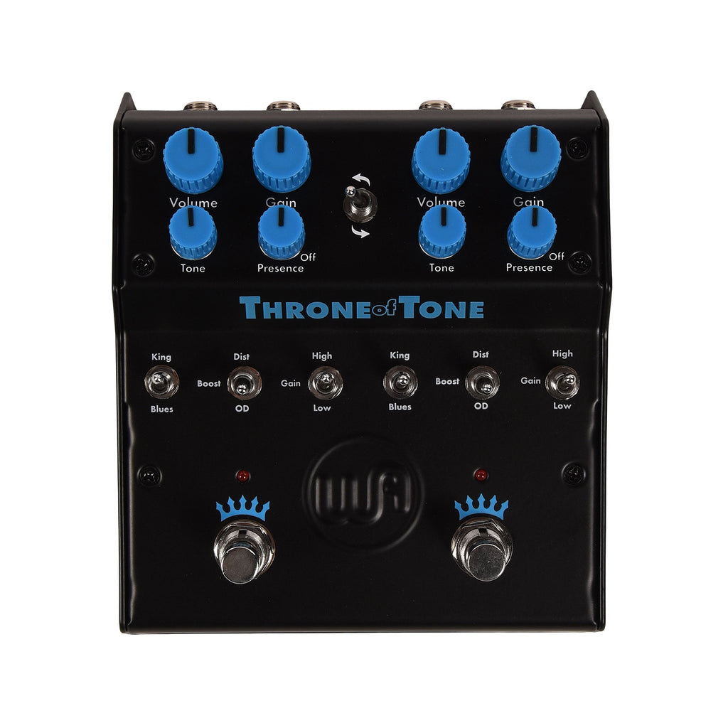 Warm Audio Throne Of Tone Dual-Sided British-Amp-Inspired Overdrive Pedal - MusicMarket