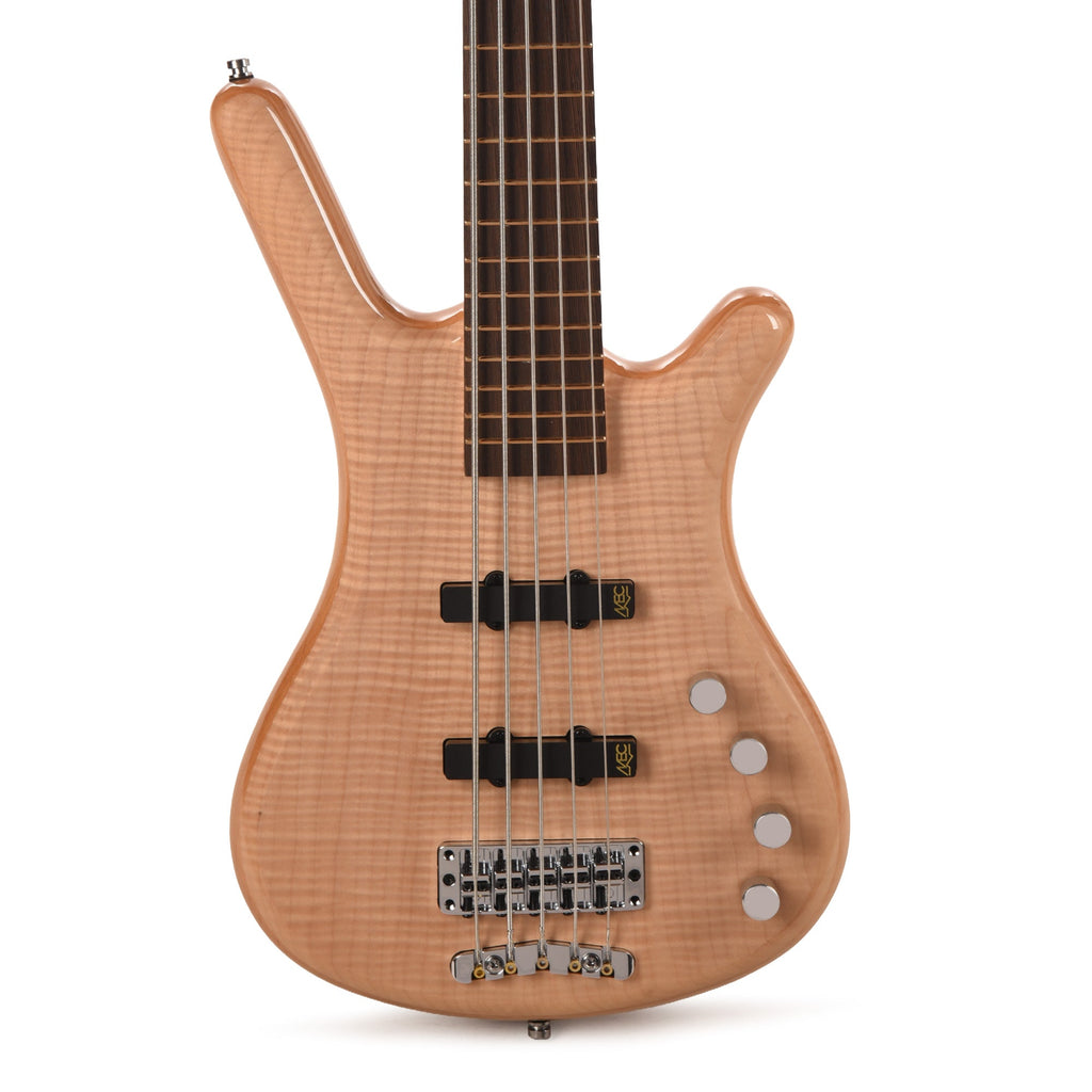 Warwick RockBass Corvette Premiuim 5-String Bass Natural Transparent High Polish - View 2 | MusicMarket