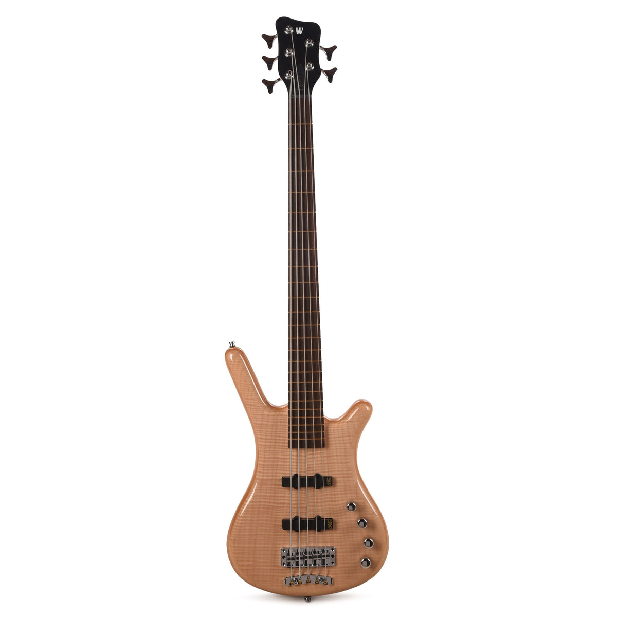 Warwick RockBass Corvette Premiuim 5-String Bass Natural Transparent High Polish - View 4 | MusicMarket