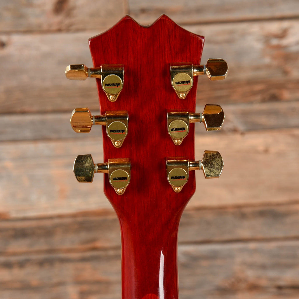 Washburn HB35 Cherry 1989 - View 7 | MusicMarket