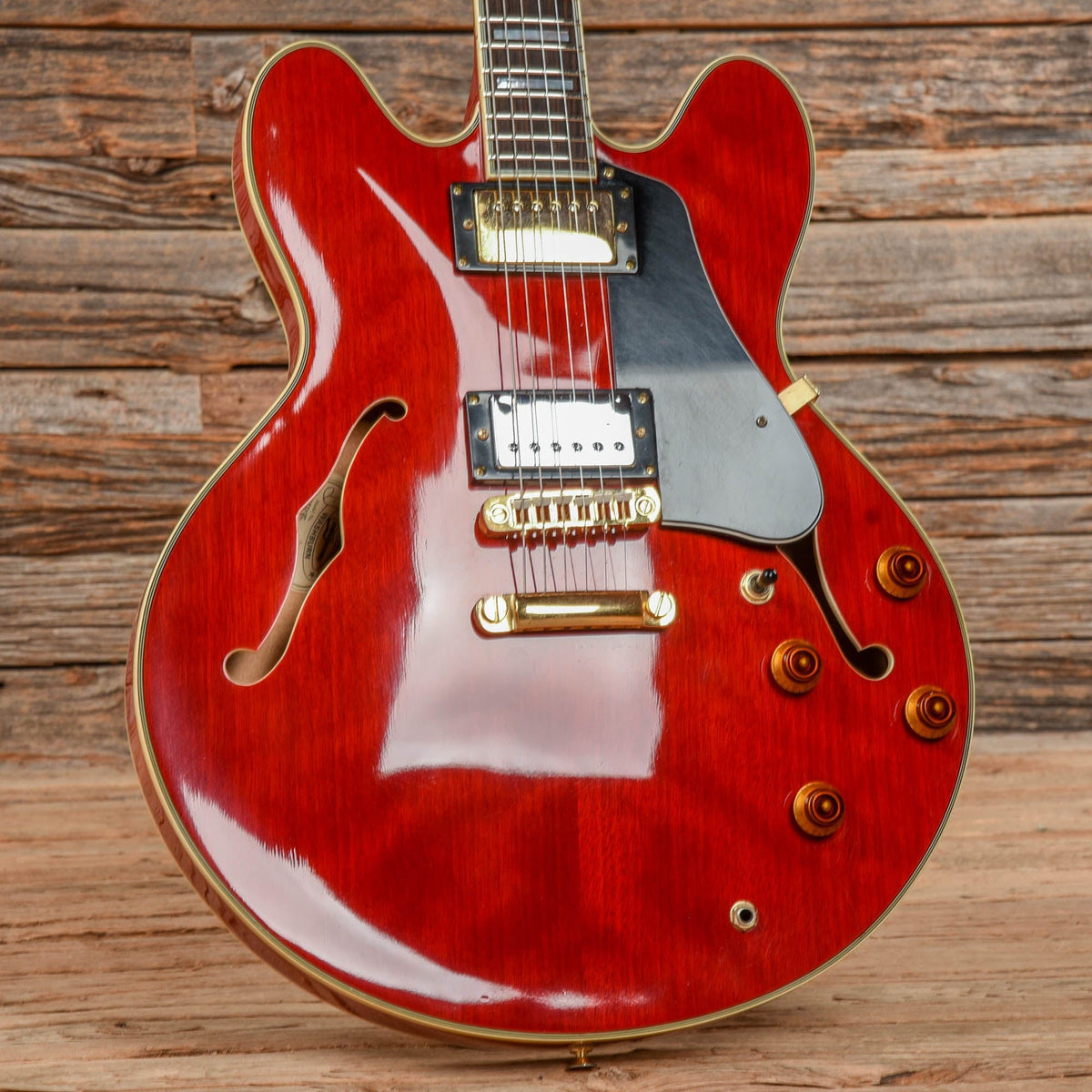 Washburn HB35 Cherry 1989 - View 8 | MusicMarket
