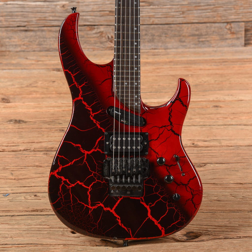 Washburn EC29 Spitfire Red Crackle 1988 - MusicMarket