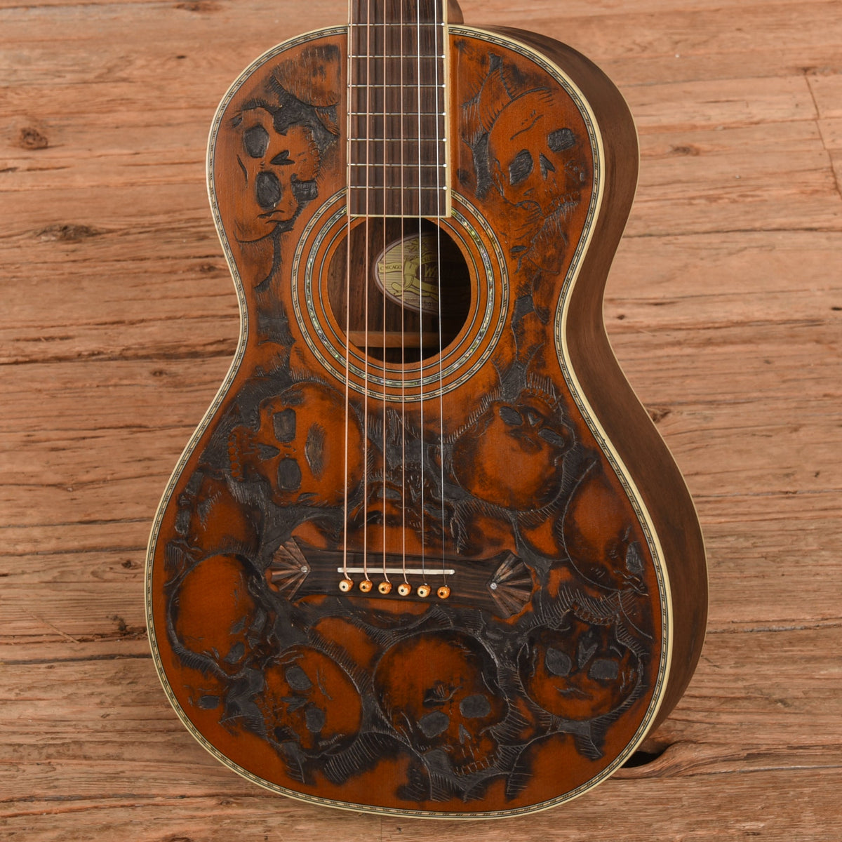 Washburn R319SWKK Walnut - Zac Brown - View 2 | MusicMarket