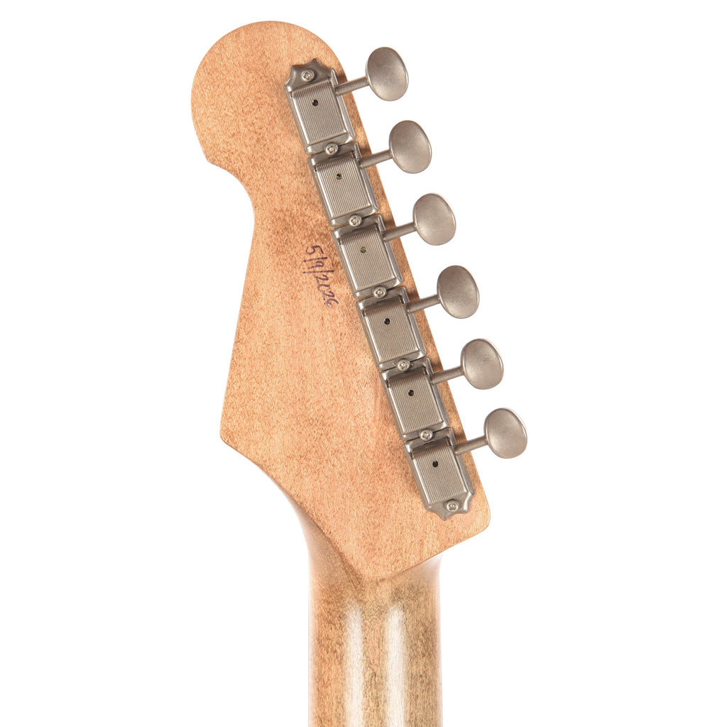 Waterslide S-Style Coodercaster Aged White Nitro w/ Mojo Lap Steel & Gold Foil Pickups - View 7 | MusicMarket