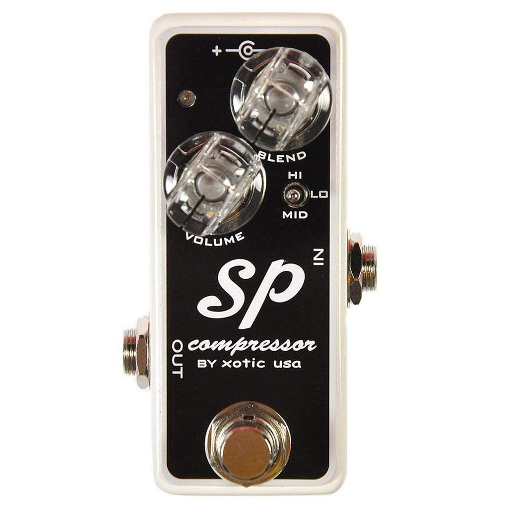 Xotic SP Compressor Bundle w/ Truetone 1 Spot Space Saving 9v Adapter - View 2 | MusicMarket