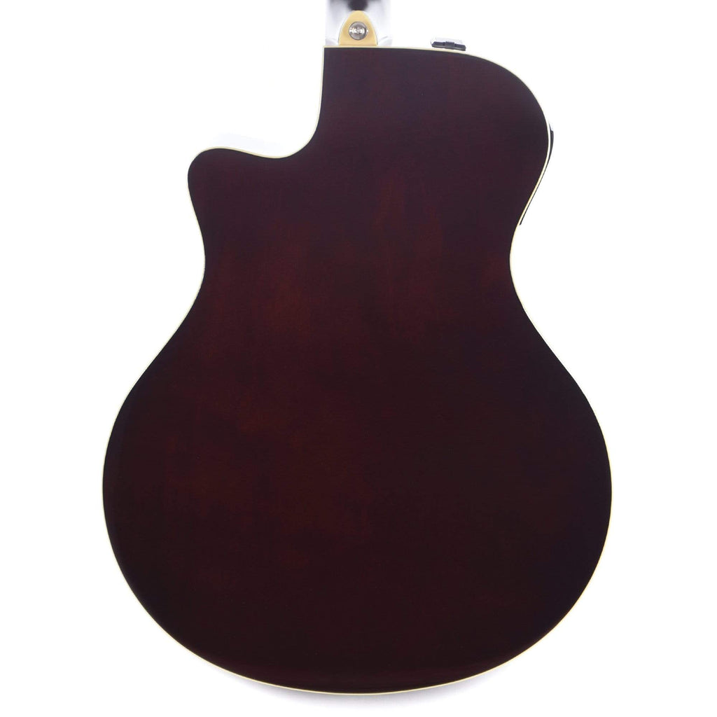Yamaha APX600FM Flame Maple Amber Acoustic-Electric Guitar - View 3 | MusicMarket