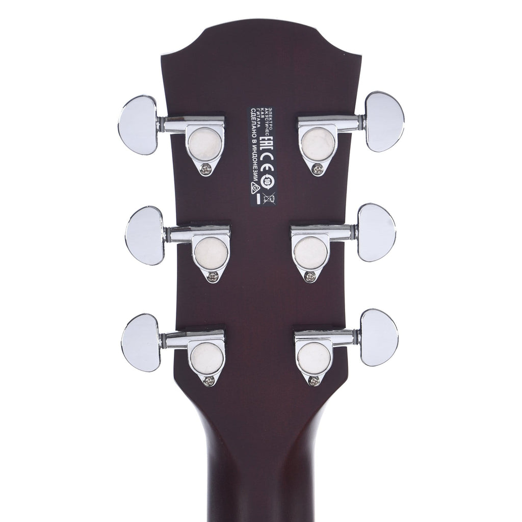 Yamaha APX600FM Flame Maple Amber Acoustic-Electric Guitar - View 7 | MusicMarket