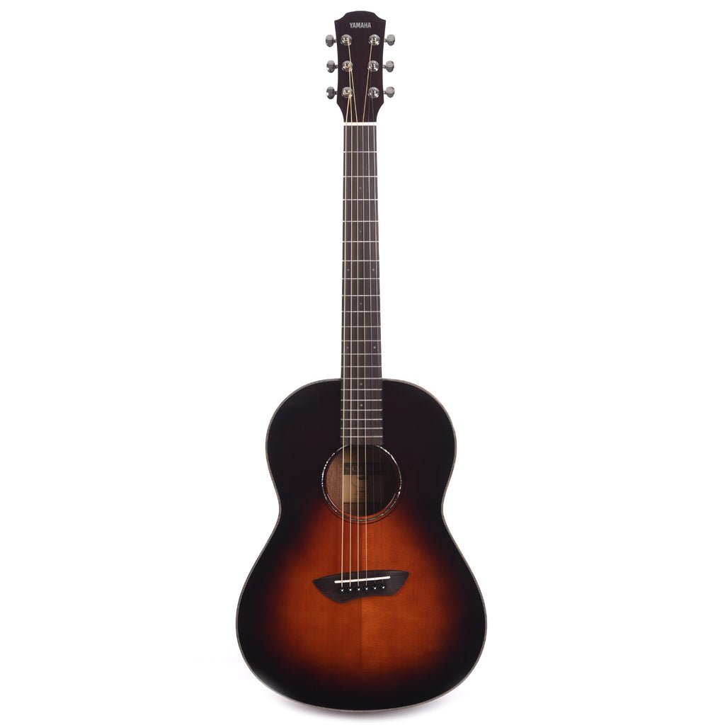 Yamaha CSF3M Parlor Acoustic/Electric Guitar Tobacco Sunburst - View 4 | MusicMarket