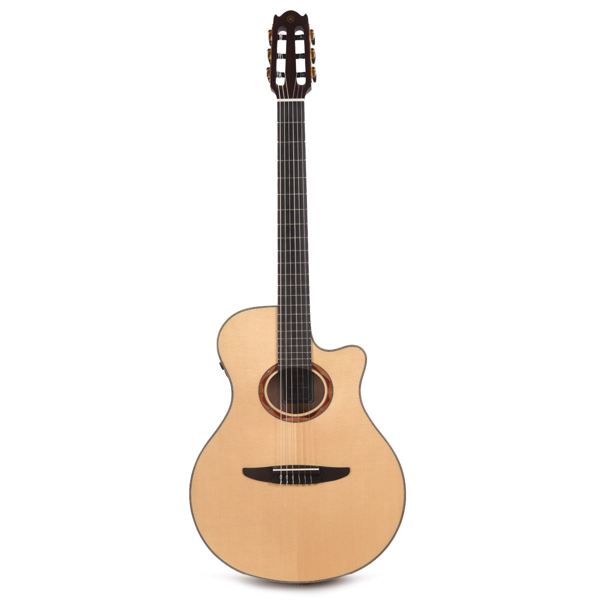 Yamaha NTX3 Classical Acoustic Electric Guitar Natural - View 4 | MusicMarket