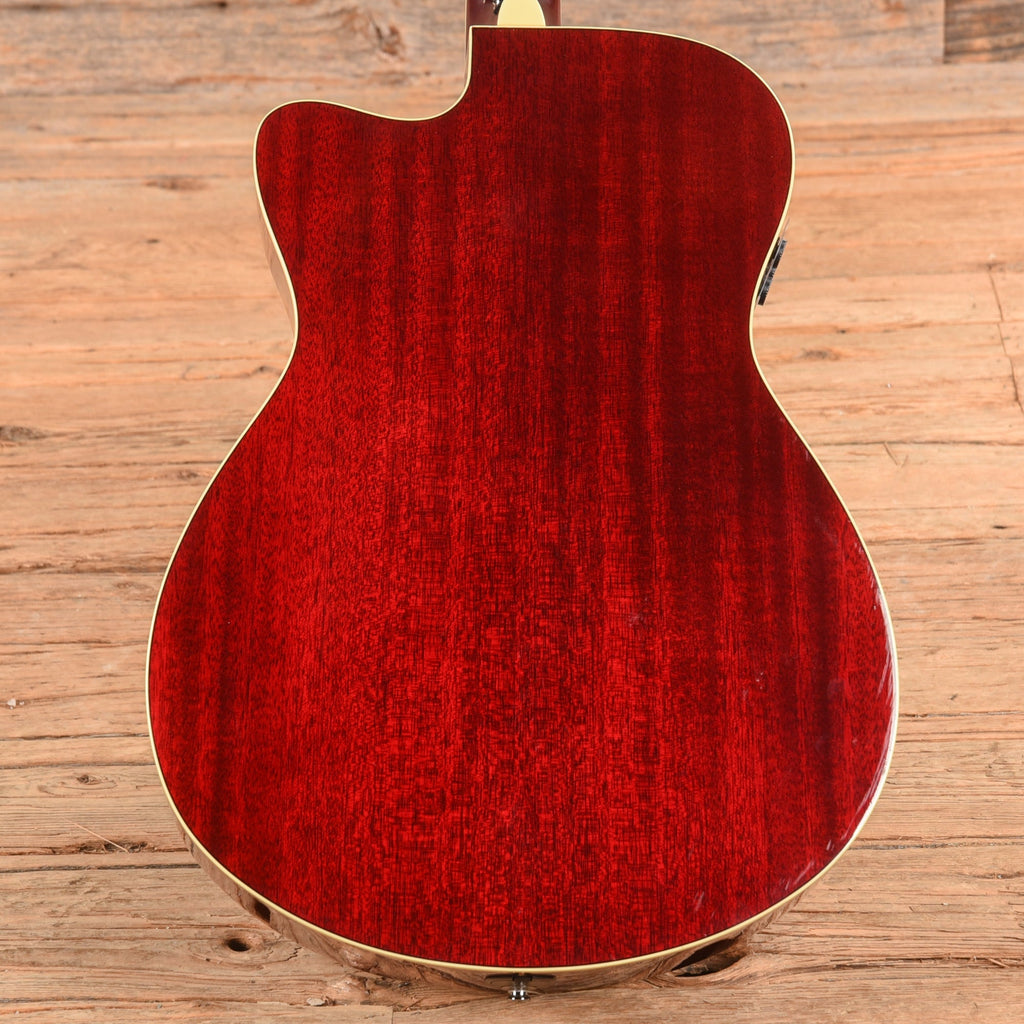 Yamaha FSC-TA TransAcoustic Concert Ruby Red 2017 - View 3 | MusicMarket