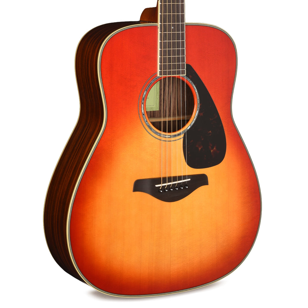 Yamaha FG830 Dreadnought Spruce/Rosewood Acoustic Guitar Autumn Burst - MusicMarket