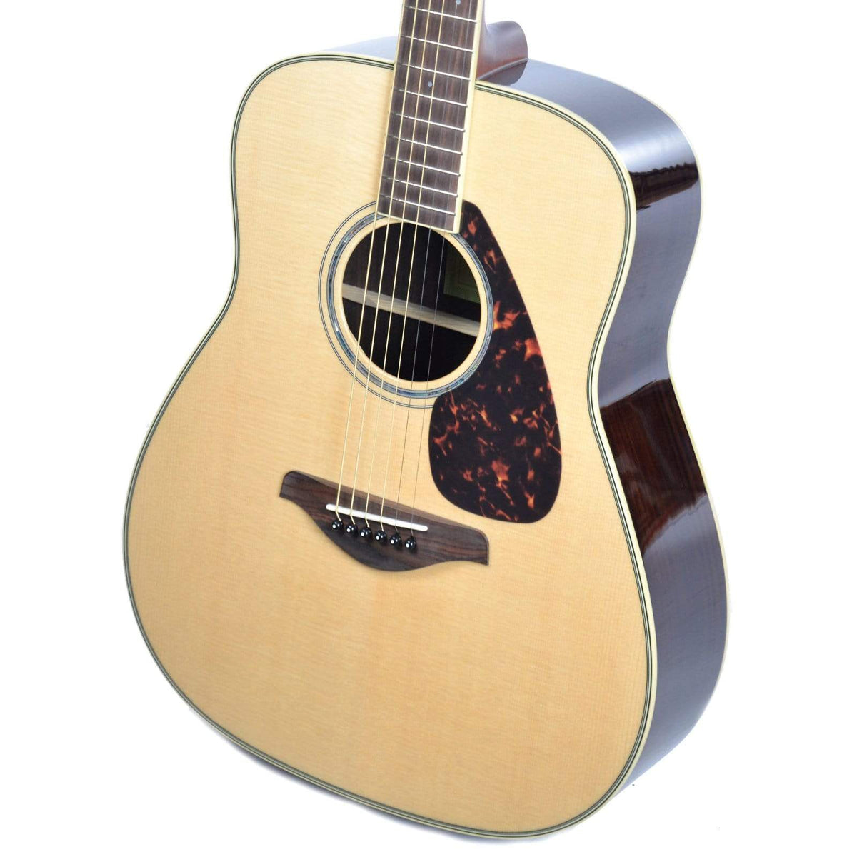 Yamaha FG830 Folk Acoustic Natural - View 2 | MusicMarket