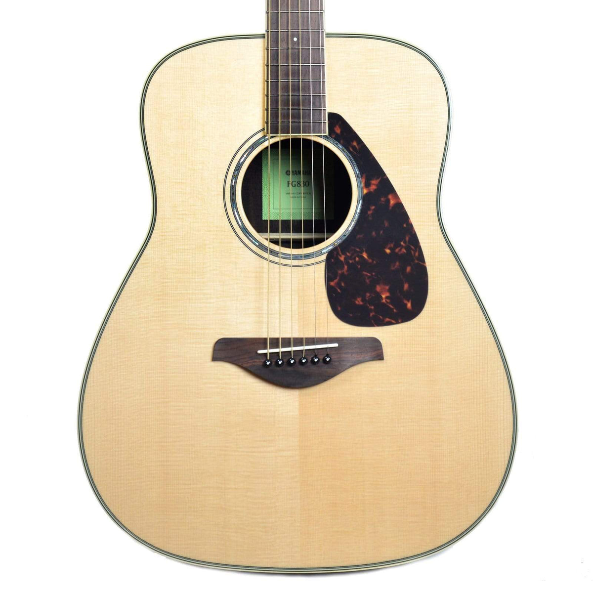 Yamaha FG830 Folk Acoustic Natural - MusicMarket