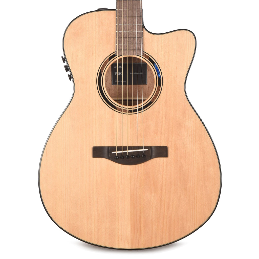 Yamaha TAS1 C TransAcoustic Acoustic-Electric Guitar w/ Built In Effects Natural - View 2 | MusicMarket