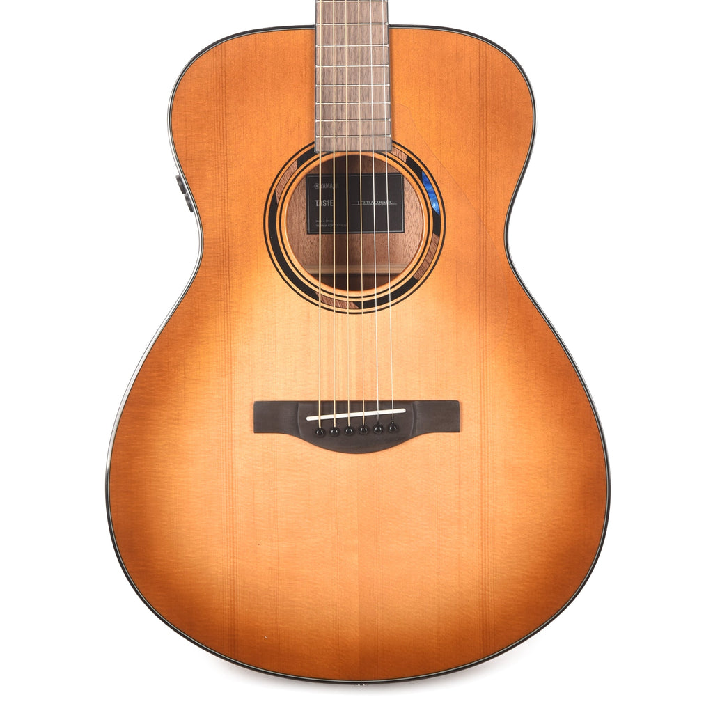 Yamaha TAS1E TransAcoustic Acoustic-Electric Guitar w/ Built In Effects Sand Burst - View 2 | MusicMarket