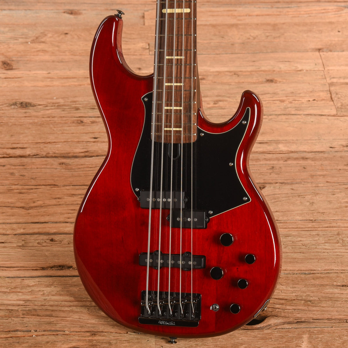 Yamaha BB735A-FRD with Active Electronics Fired Red - View 2 | MusicMarket