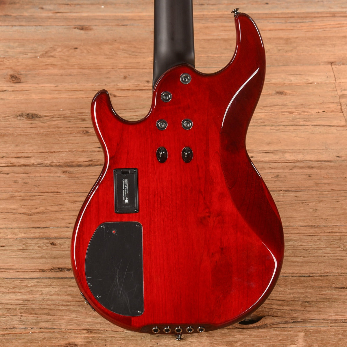 Yamaha BB735A-FRD with Active Electronics Fired Red - View 3 | MusicMarket