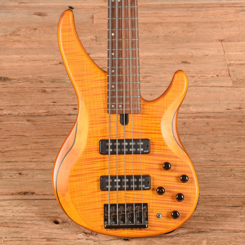 Yamaha TRBX605FM-5 String Satin Natural - MusicMarket