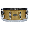 Yamaha 6x14 Absolute Hybrid Maple Snare Drum Gold Champagne Sparkle - MusicMarket