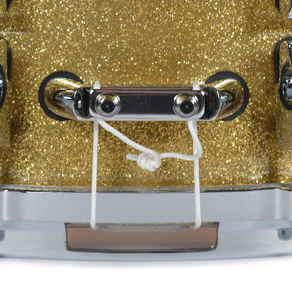 Yamaha 6x14 Absolute Hybrid Maple Snare Drum Gold Champagne Sparkle - View 5 | MusicMarket