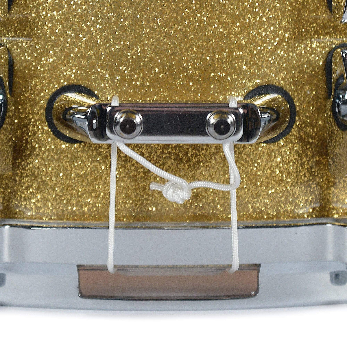 Yamaha 6x14 Absolute Hybrid Maple Snare Drum Gold Champagne Sparkle - View 5 | MusicMarket