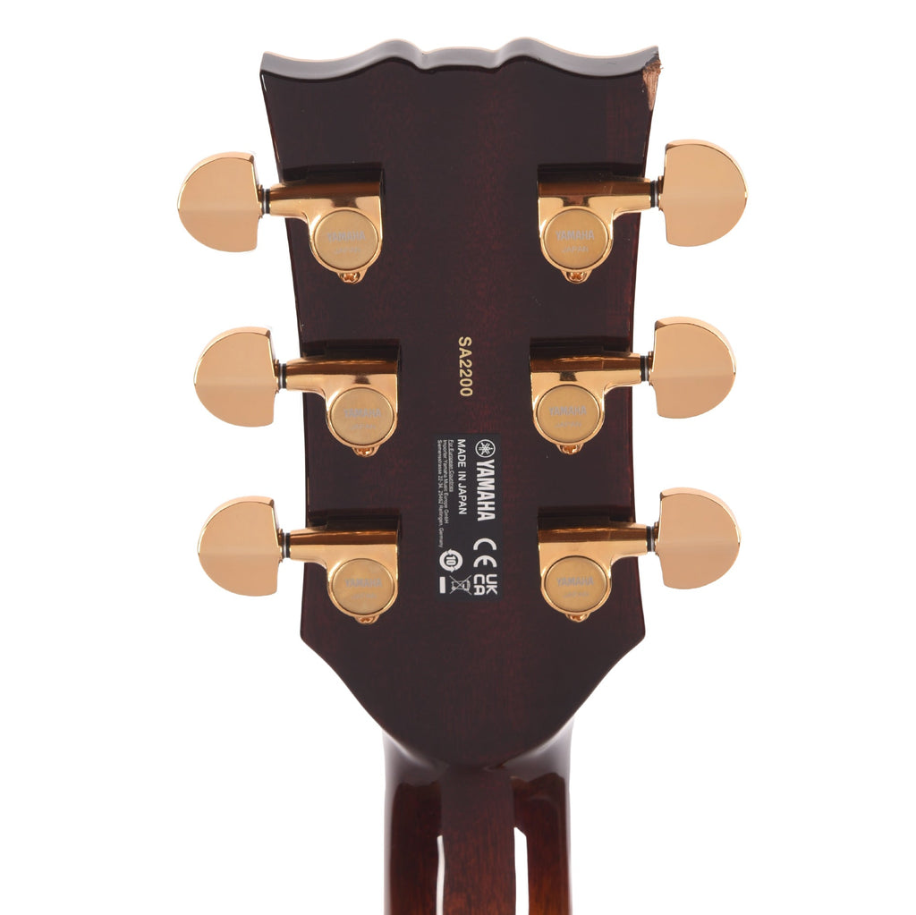 Yamaha SA2200 Semi-Hollow Electric Guitar Violin Sunburst - View 7 | MusicMarket