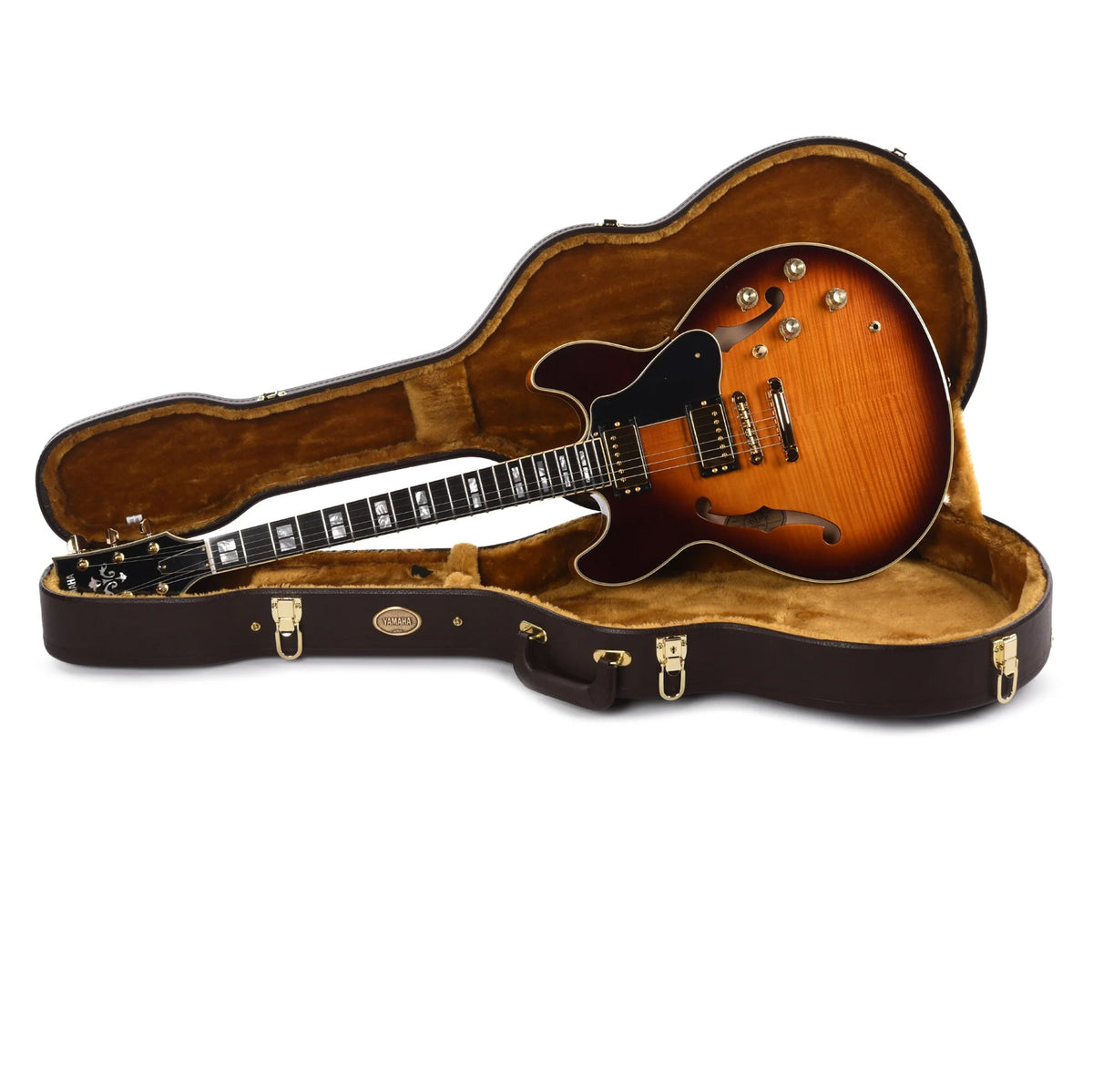 Yamaha SA2200 Semi-Hollow Electric Guitar Violin Sunburst - View 8 | MusicMarket