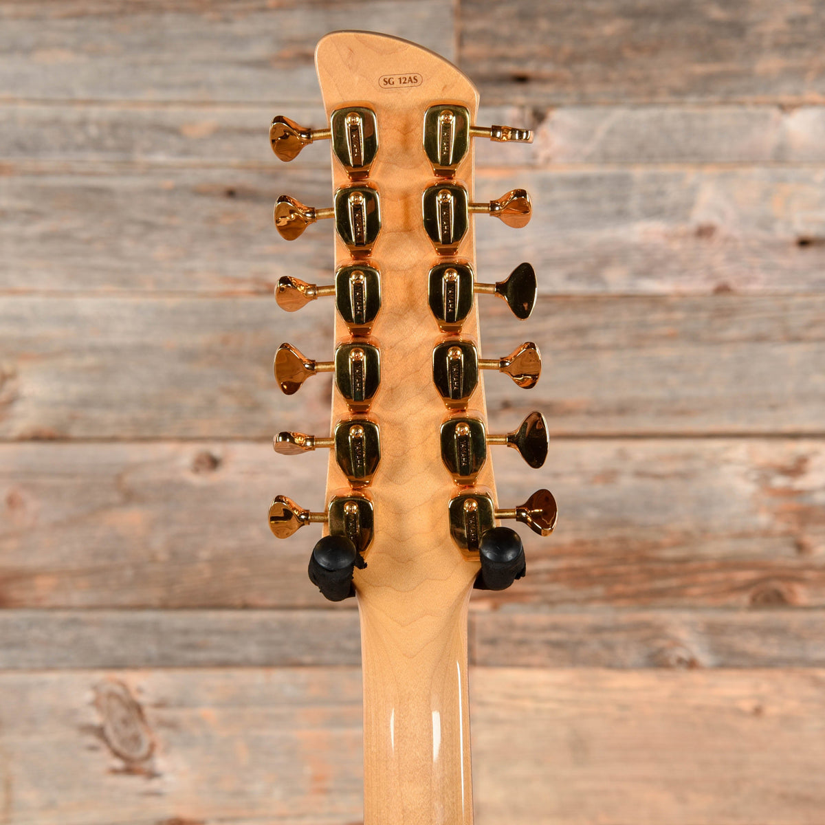 Yamaha SG12AS 30th Anniversary Special Flying Samurai 12-String Dark Green 1996 - View 7 | MusicMarket