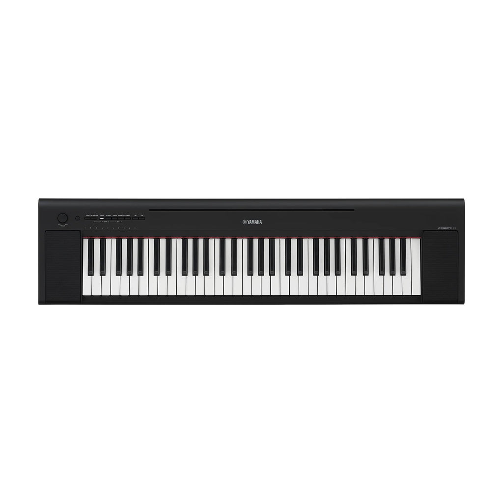 Yamaha Piaggero NP-15 61-key Ultra Portable Digital Piano Black - MusicMarket
