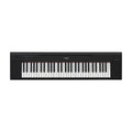 Yamaha Piaggero NP-15 61-key Ultra Portable Digital Piano Black - MusicMarket