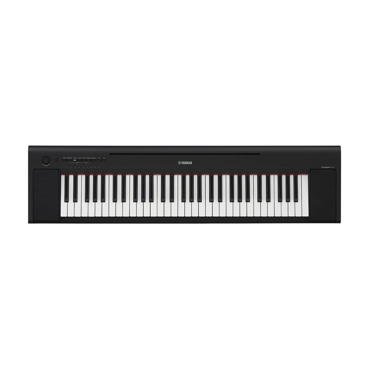 Yamaha Piaggero NP-15 61-key Ultra Portable Digital Piano Black - MusicMarket