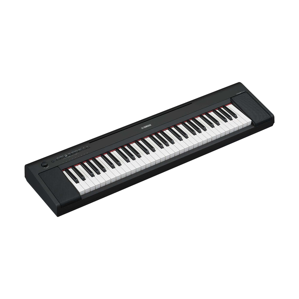 Yamaha Piaggero NP-15 61-key Ultra Portable Digital Piano Black - View 2 | MusicMarket