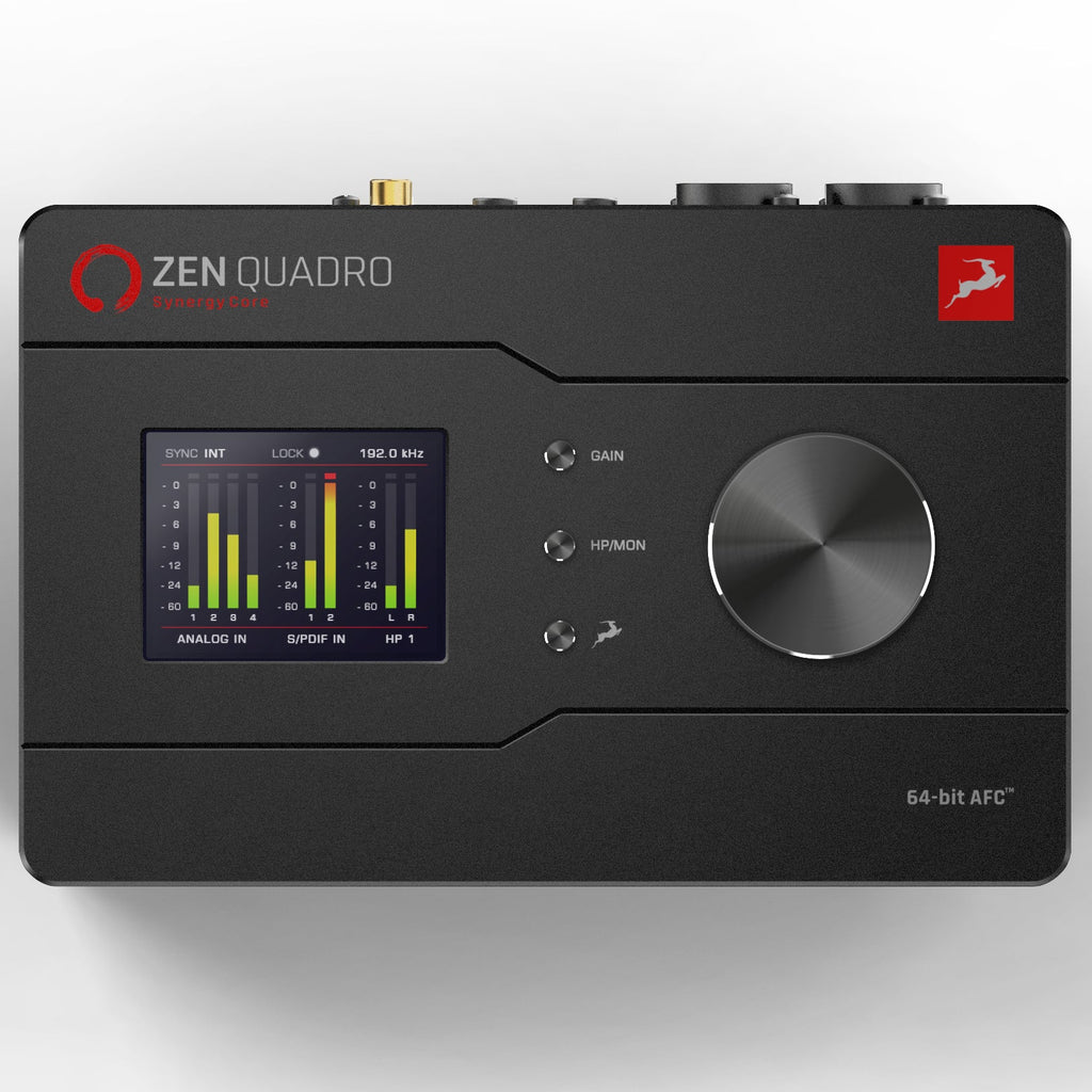 Antelope Audio Zen Quadro Synergy Core 14x10 Dual USB-Bus Powered Interface - MusicMarket