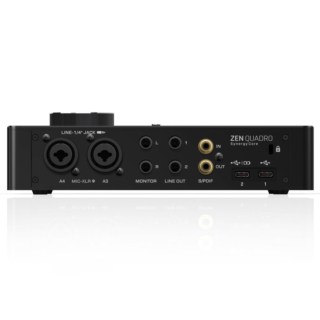 Antelope Audio Zen Quadro Synergy Core 14x10 Dual USB-Bus Powered Interface - View 9 | MusicMarket