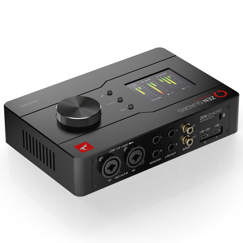 Antelope Audio Zen Quadro Synergy Core 14x10 Dual USB-Bus Powered Interface - View 3 | MusicMarket
