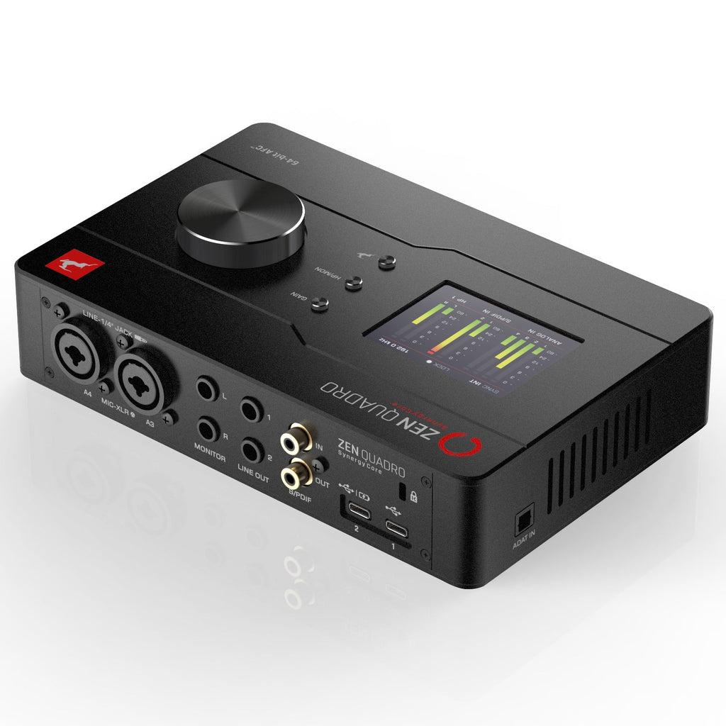 Antelope Audio Zen Quadro Synergy Core 14x10 Dual USB-Bus Powered Interface - View 4 | MusicMarket