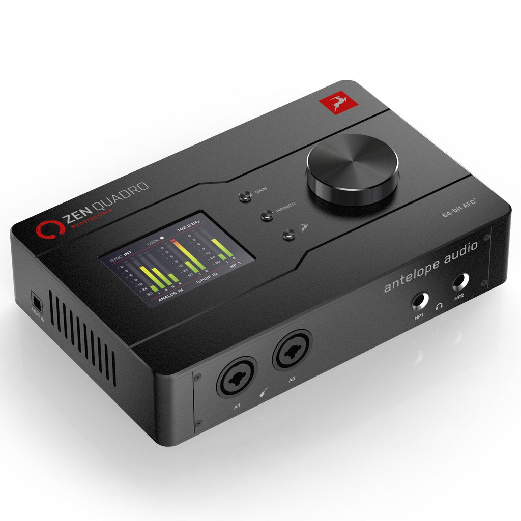 Antelope Audio Zen Quadro Synergy Core 14x10 Dual USB-Bus Powered Interface - View 5 | MusicMarket