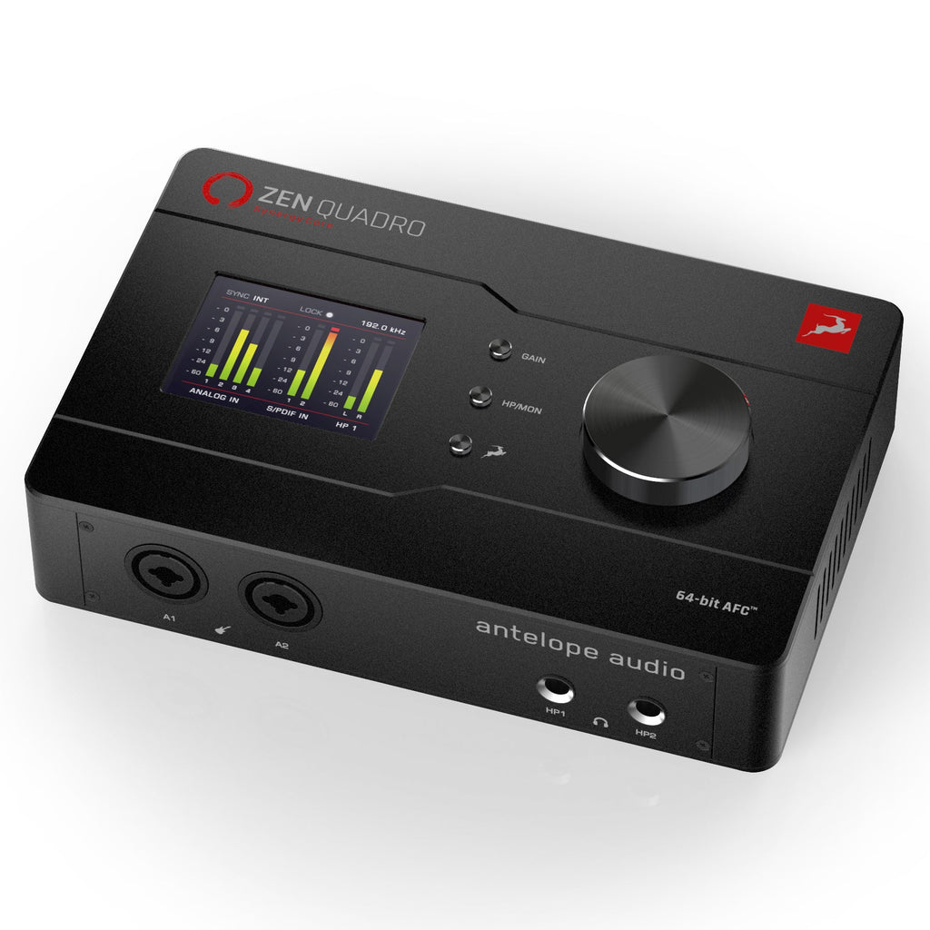 Antelope Audio Zen Quadro Synergy Core 14x10 Dual USB-Bus Powered Interface - View 7 | MusicMarket