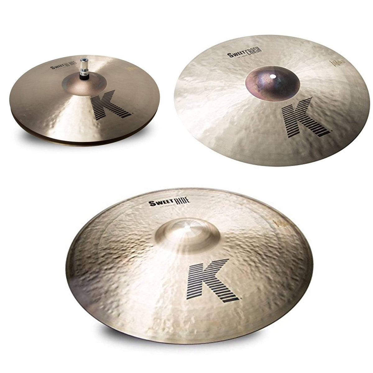 Zildjian 15/18/21" K Sweet Cymbal Set (3-Pack Bundle) - MusicMarket